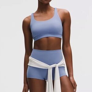 Blue Energy Sports Bra